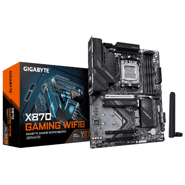 לוח אם Gigabyte X870 GAMING WIFI6 ATX DDR5 AM5 BT 2.5GB LAN — תמונה 1 | PuzzlePC