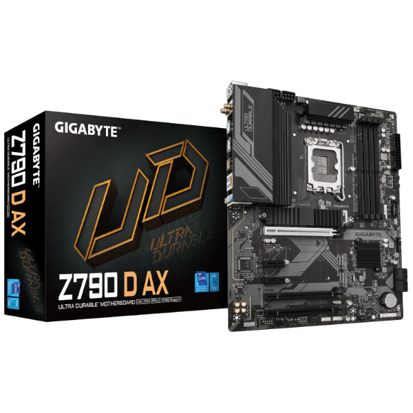 לוח אם Gigabyte Z790 D AX ATX DDR5 UD 2.5GB Lan WIFI6E LGA1700 — תמונה 1 | PuzzlePC