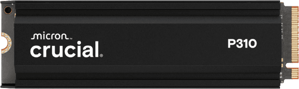 דיסק פנימי Crucial P310 1TB PCIe Gen4 NVMe 2280 M.2 SSD Heatsinc — תמונה 1 | PuzzlePC